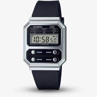 Casio Mens Classic Black Digital Watch A100WEF-1AEF