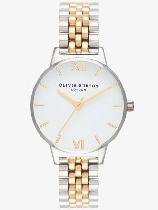 Olivia Burton Midi Dial Gold And Silver Bracelet Watch OB16MDW34
