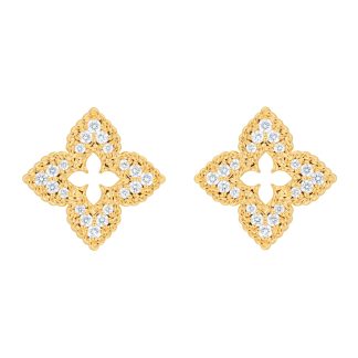 Venetian Princess 18ct Yellow Gold 0.16ct Diamond Earrings