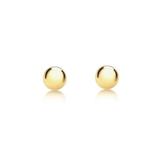 9ct Yellow Gold 2mm Ball Stud Earrings