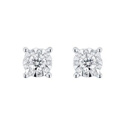 Masquerade 0.34ct Diamond Stud Earrings