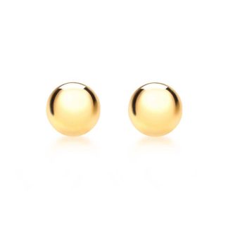 9ct Yellow Gold 3mm Ball Stud Earrings