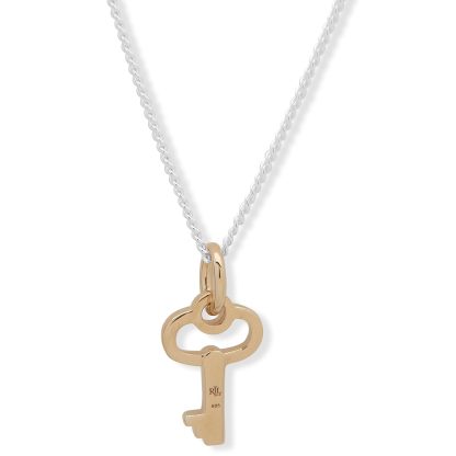 Lauren By Ralph Lauren Sterling Silver Key Pendant