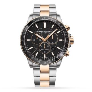 Tango Two Tone Chronograph 44mm Mens Watch