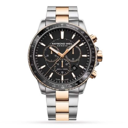 Tango Two Tone Chronograph 44mm Mens Watch