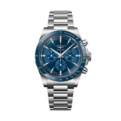 Conquest 42mm Mens Watch Blue