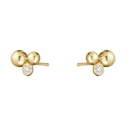 18ct Yellow Gold 0.07ct Diamond Stud Earrings