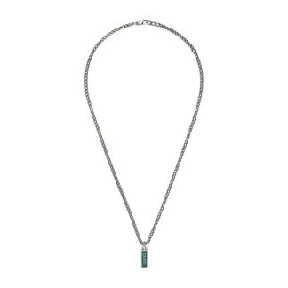 Silver Tag ID 50-55cm Pendant