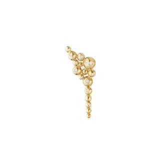 18ct Yellow Gold 0.11ct Diamond Ear Cuff - Right