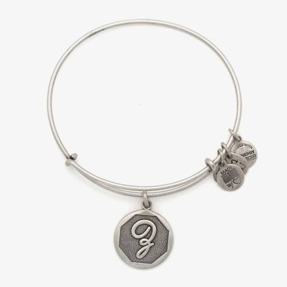 ALEX AND ANI Initial 'Z' Charm Bangle A13EB14ZS