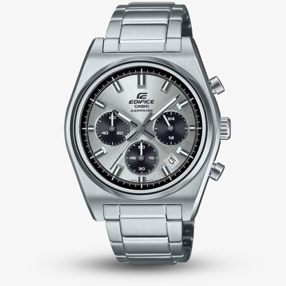 Casio Edifice Silver Motorsports Chronograph EFB-730D-7AVUEF