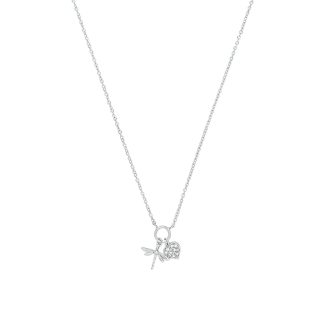 Silver Dragonfly Pendant Necklace