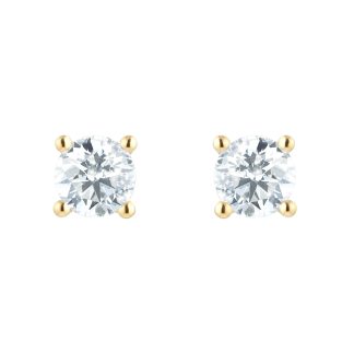 18ct Yellow Gold 1.00cttw Diamond Stud Earrings