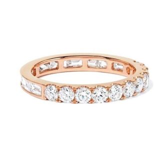 Aurora Ring/18k Rose Gold & Premium Cubic Zirconia