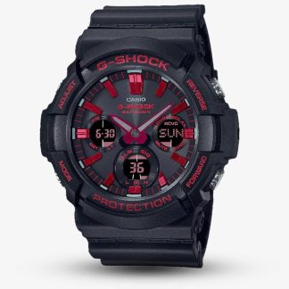 Casio Mens G-Shock Red & Black Watch GAW-100BNR-1AER