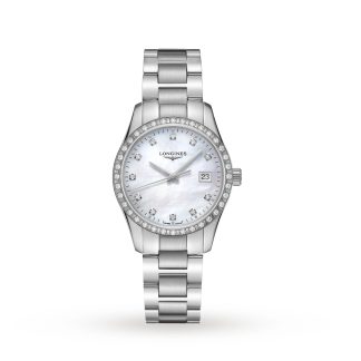 Conquest Classic 34mm Ladies Watch