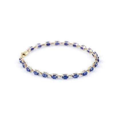 Sapphire Stella Infinite Tennis Bracelet in 9ct Gold