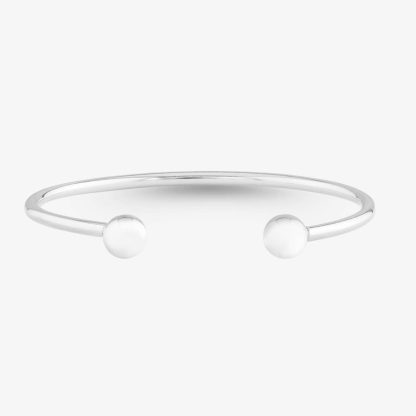 Sterling Silver Baby Torque Bangle 8.36.0390