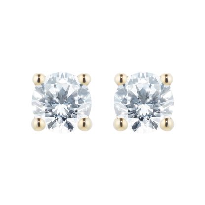 18ct Yellow Gold 0.25cttw Diamond Stud Earrings