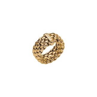 18ct Yellow Gold Essentials Flex'it Ring - Small