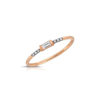 Diamond Ring in 9ct Rose Gold