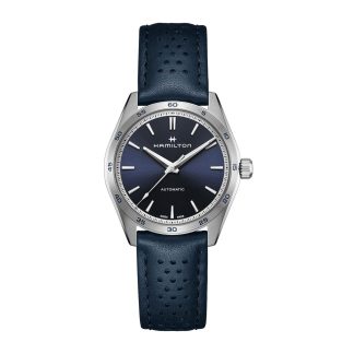 Jazzmaster Performer Automatic 38mm Mens Watch Blue