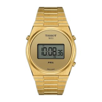 PRX Digital 40mm Unisex Watch PVD Yellow Gold