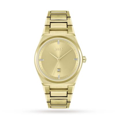 Steer 36mm Gold Dial Ladies Watch