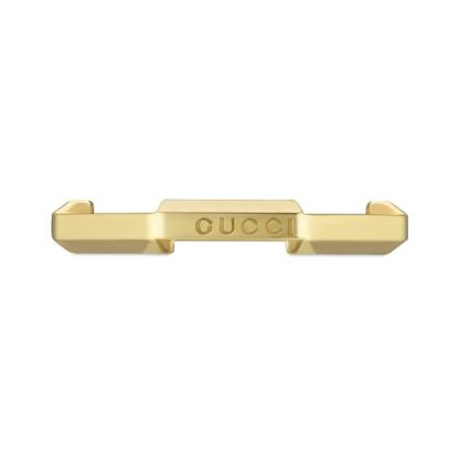 18ct Yellow Gold Gucci Link to Love Ring - Ring Size K