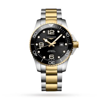 HydroConquest 43mm Mens Watch Black