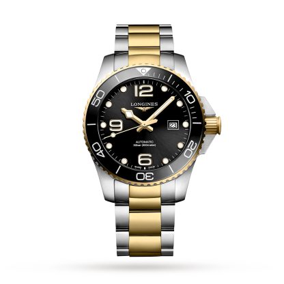 HydroConquest 43mm Mens Watch Black