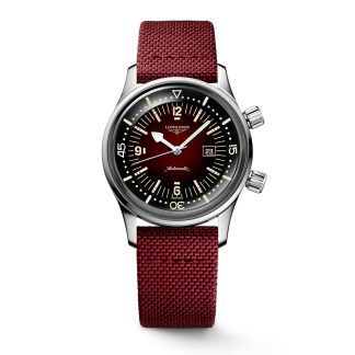 Legend Diver 36mm Mens Watch Red