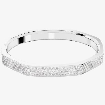 Swarovski Dextera Silver Octagon Bangle 5655625 (L)